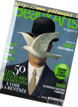 Beaux Arts – Septembre 2016