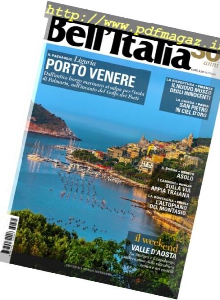 Bell’Italia – Settembre 2016 Cover