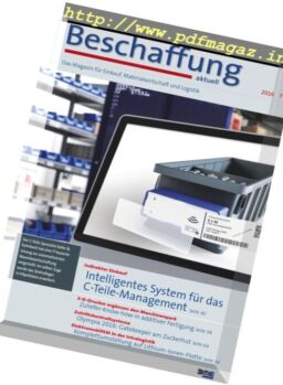 Beschaffung Aktuell – Nr.7-8, 2016