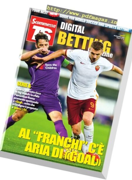 Betting Magazine – 16 Settembre 2016 Cover
