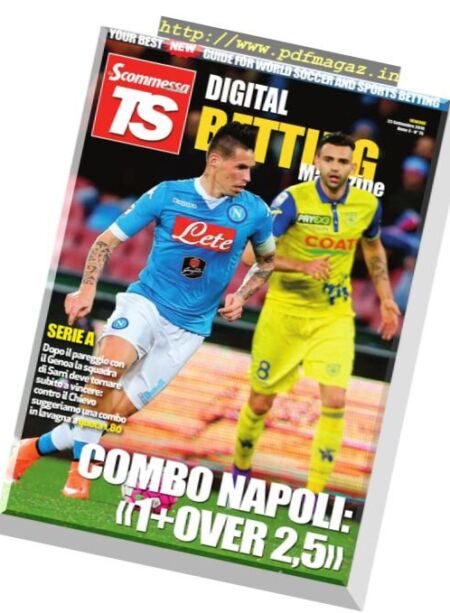 Betting Magazine – 23 Settembre 2016 Cover