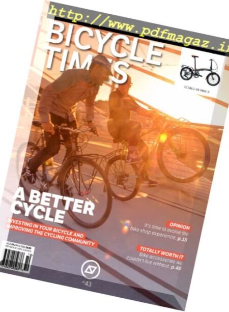 Bicycle Times – Issue 43, 2016 Cover