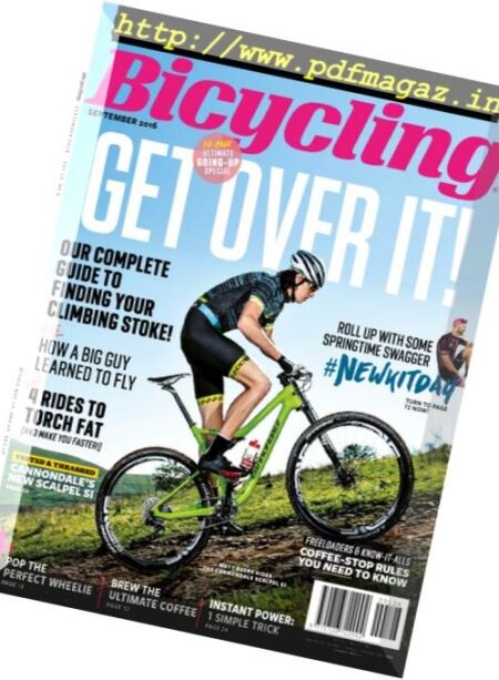 Bicycling South Africa – September 2016 Cover