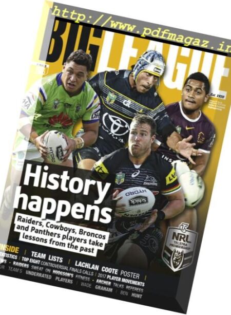 Big League Weekly Edition – Round 28, 2016 Cover
