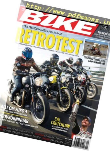 Bike Sweden – Nr.9, 2016 Cover