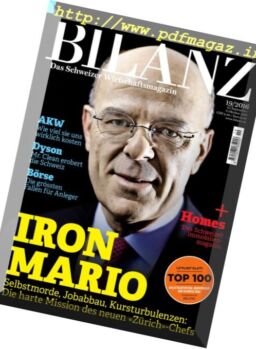 Bilanz – 23 September 2016