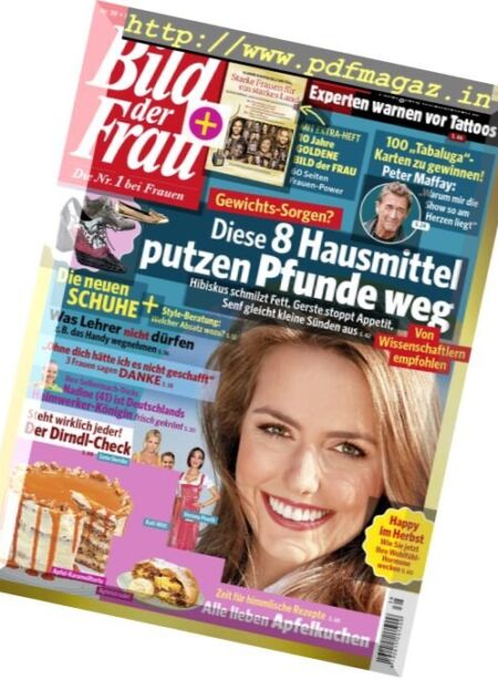 Bild der Frau – 16 September 2016 Cover