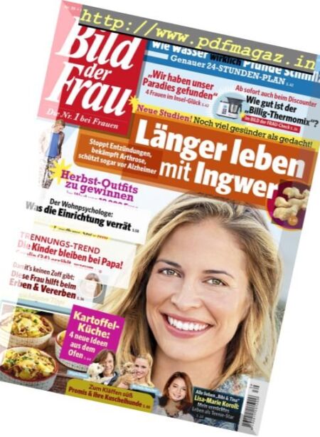 Bild der Frau – 23 September 2016 Cover