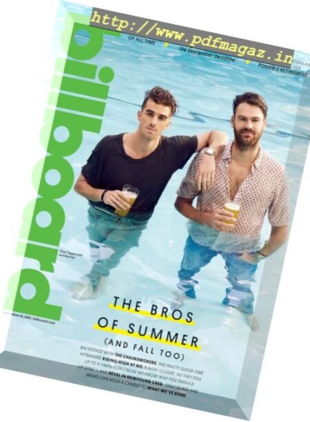 Billboard – September 24, 2016 Cover