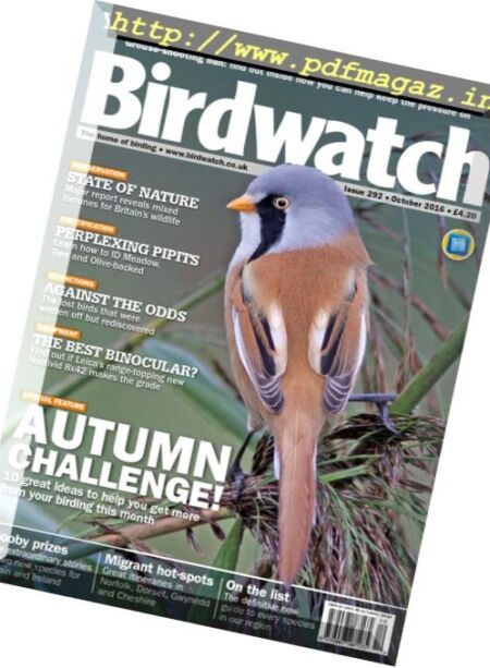 Birdwatch UK – October 2016 Cover