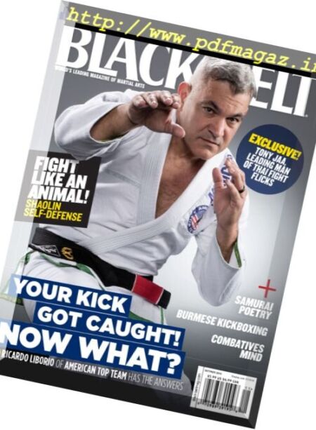 Black Belt – October-November 2016 Cover