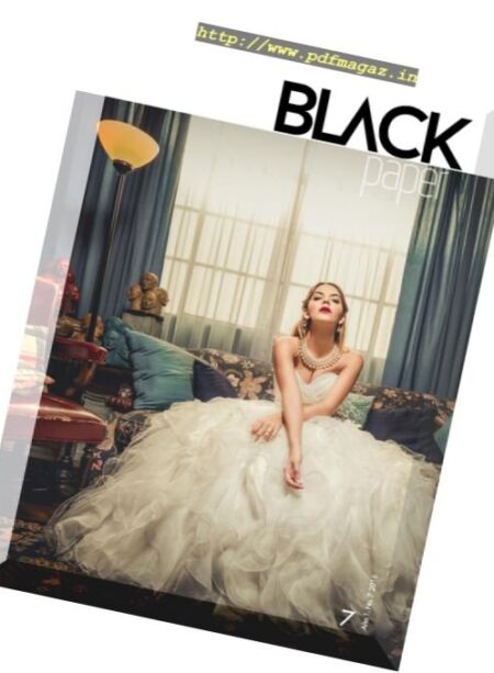 Black Paper Magazine – N 7, 2016 Cover