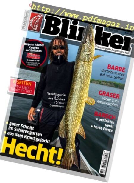 Blinker – August 2016 Cover