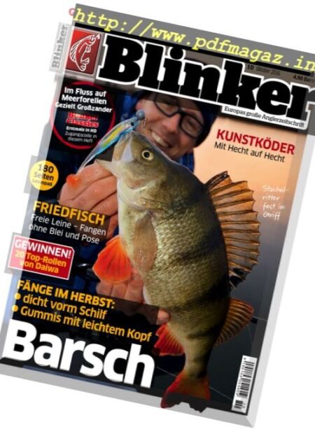 Blinker – Oktober 2016 Cover