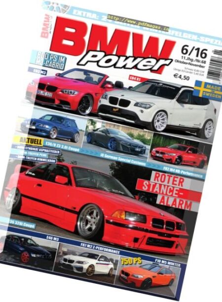 BMW Power – Oktober-November 2016 Cover
