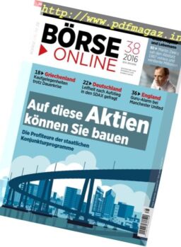 Borse Online – 22 September 2016