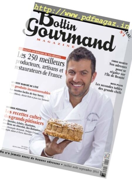 Bottin Gourmand – Juillet-Septembre 2014 Cover