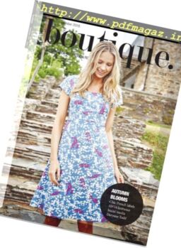 Boutique Magazine – September 2016