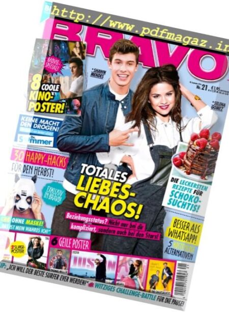 Bravo – 28 September 2016 Cover