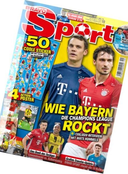 Bravo Sport – 8 September 2016 Cover