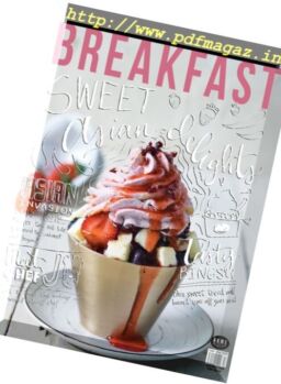 Breakfast – October-November 2016