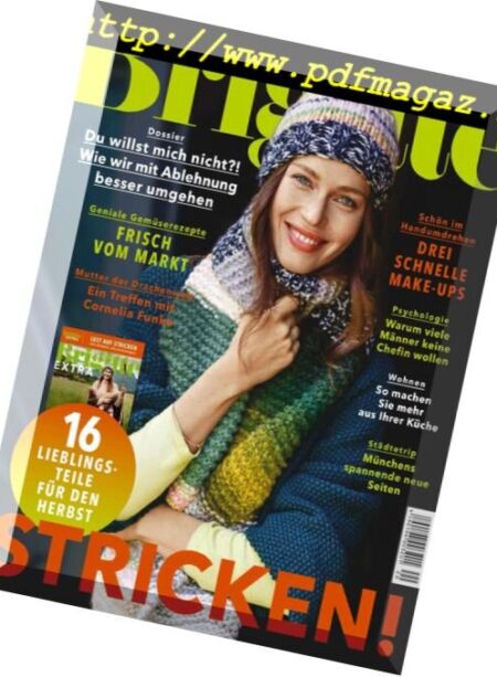 Brigitte – 14 September 2016 Cover