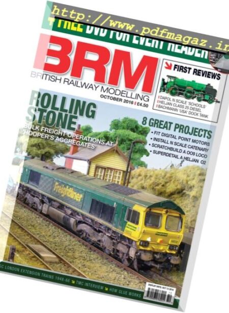 British Railway Modelling – October 2016 Cover