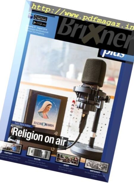 Brixner Plus – August 2016 Cover