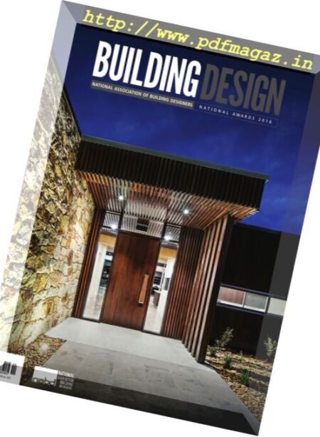 Building Design – National Awards 2016 Cover