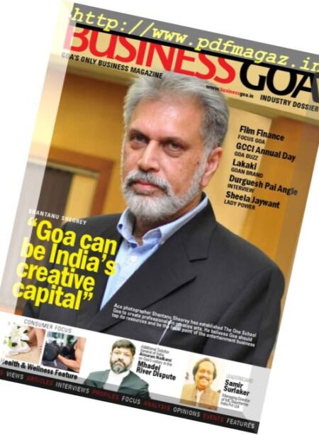 Business Goa – August 2016 Cover