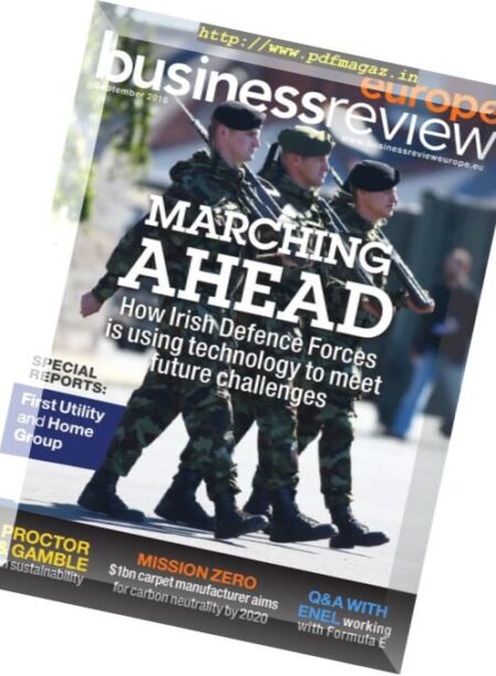 Business Review Europe – September 2016 Cover