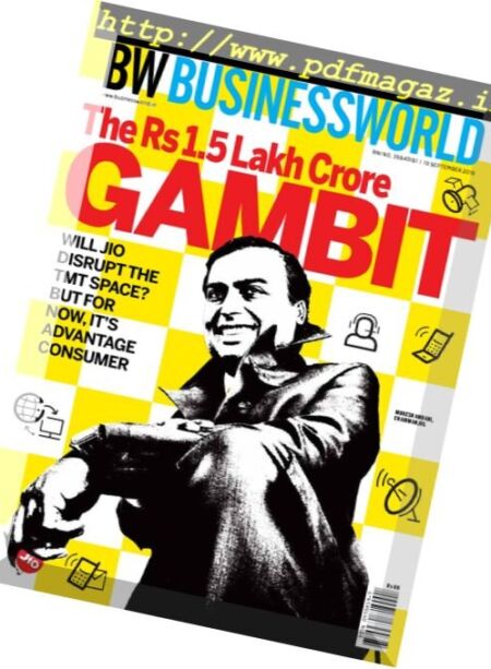 Businessworld – 19 September 2016 Cover