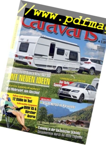 Camping, Cars & Caravans – Oktober 2016 Cover