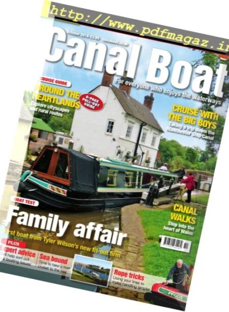 Canal Boat – October 2016 Cover