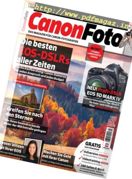 CanonFoto – Nr.5, 2016 Cover