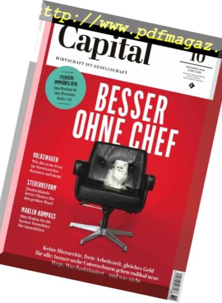 Capital Germany – Oktober 2016 Cover