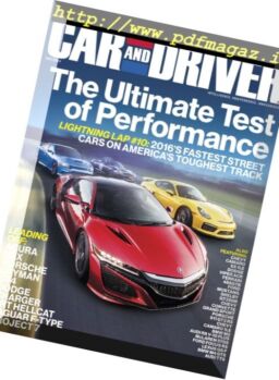 Car and Driver USA – October 2016