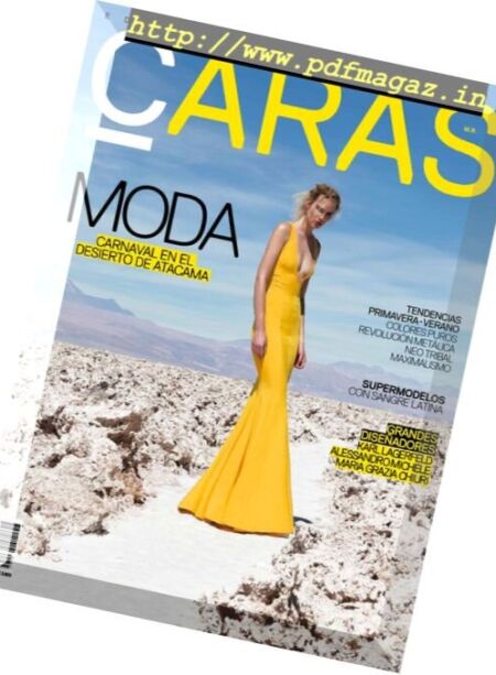 Caras Chile – Extra Moda 2016 Cover