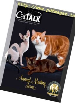 Cat Talk – August 2016