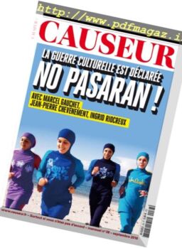 Causeur – Septembre 2016