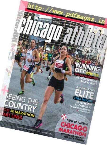 Chicago Athlete Magazine – October 2016 Cover