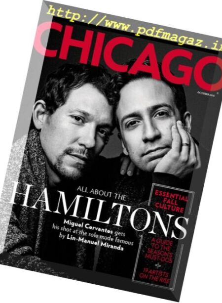 Chicago Magazine – October 2016 Cover
