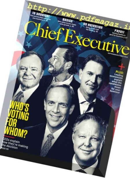 Chief Executive – September-October 2016 Cover
