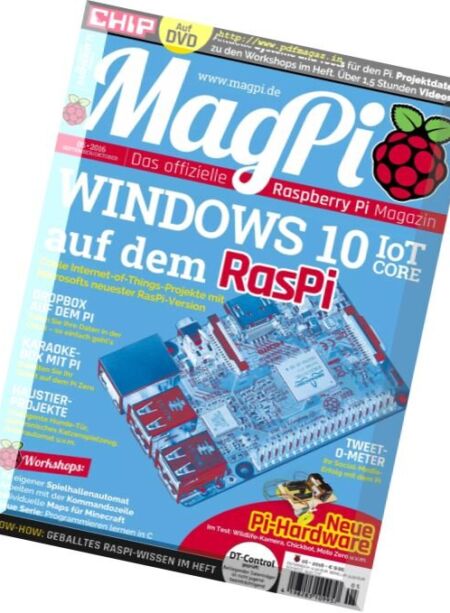 Chip MagPi – September-Oktober 2016 Cover