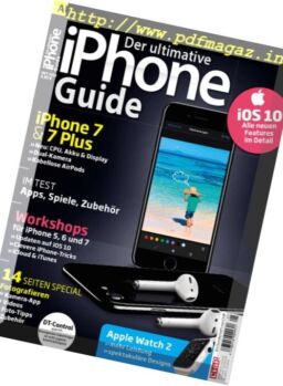 Chip Sonderheft – Der ultimative iPhone Guide – Oktober 2016