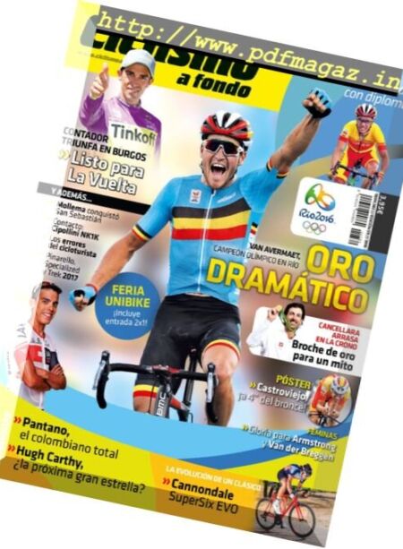 Ciclismo a Fondo – Septiembre 2016 Cover