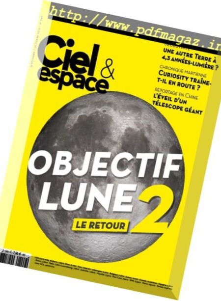 Ciel & Espace – Septembre-Octobre 2016 Cover