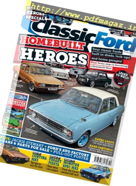 Classic Ford – October 2016 Cover