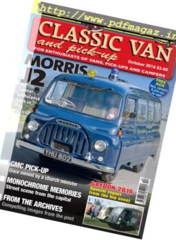 Classic Van & Pick Up – October 2016