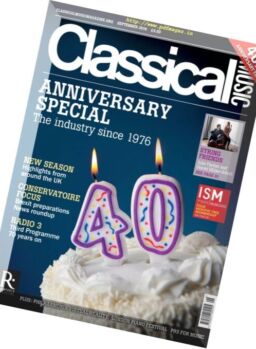 Classical Music – September 2016